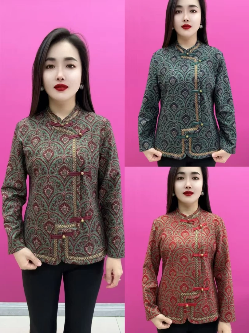 05国风不规则侧扣德绒衫