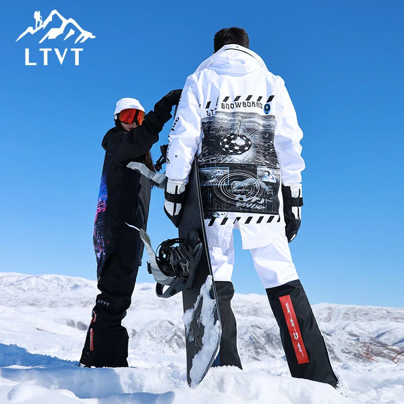 2026滑雪服套装女男情侣款冬季潮户外单板防水防风暖大pro范