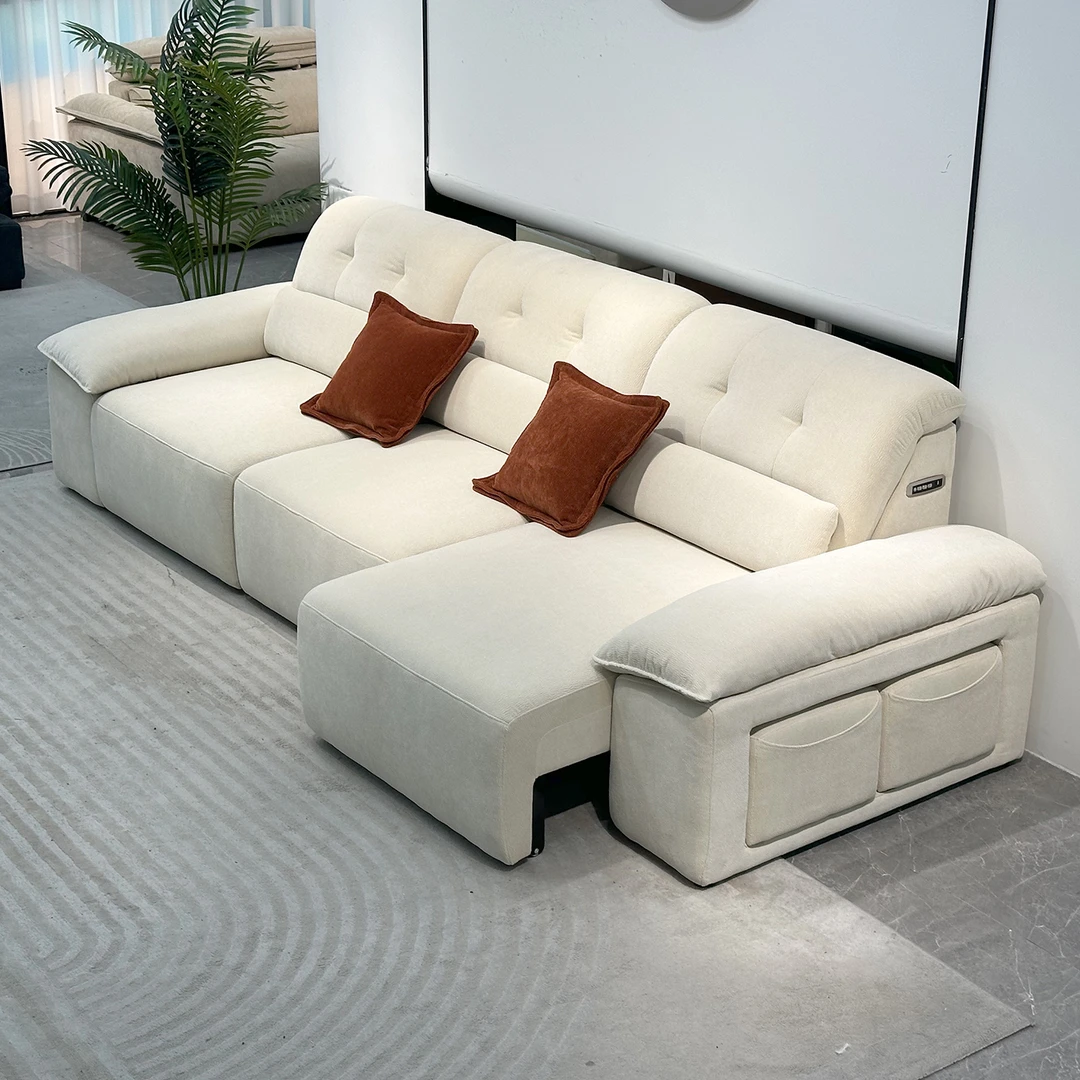 【电动直推系列】F-M102智能电动布艺沙发床客厅家用2025年新款爆款