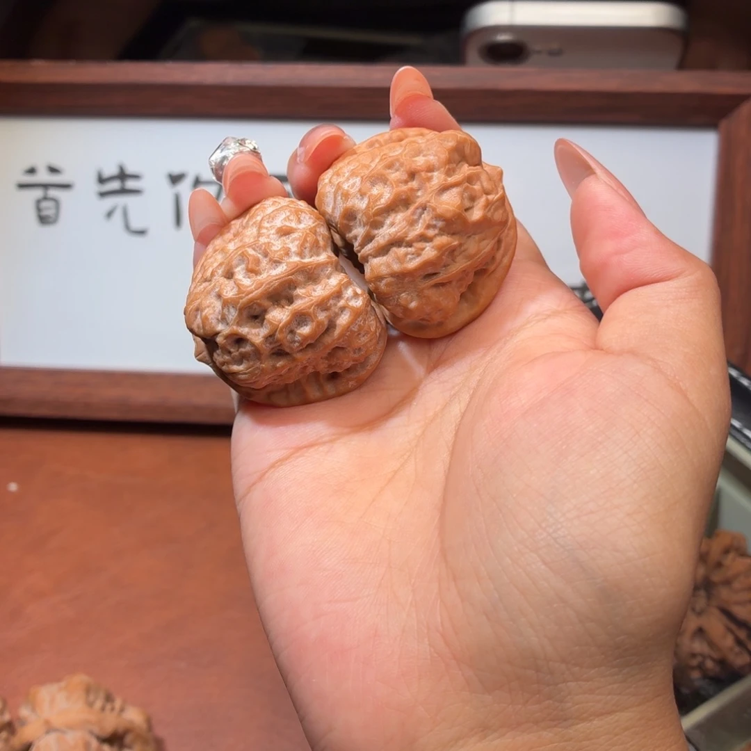泪***桥吊坠文玩核桃37全品蛤蟆