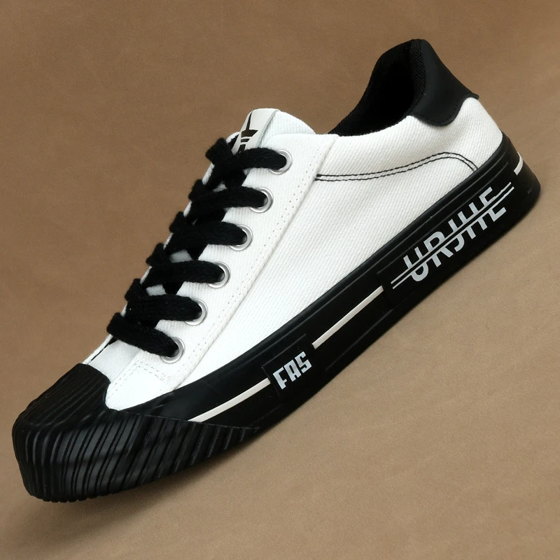 2025春季新款百搭时尚潮流舒适爆款男士休闲布鞋潮鞋一脚蹬板鞋