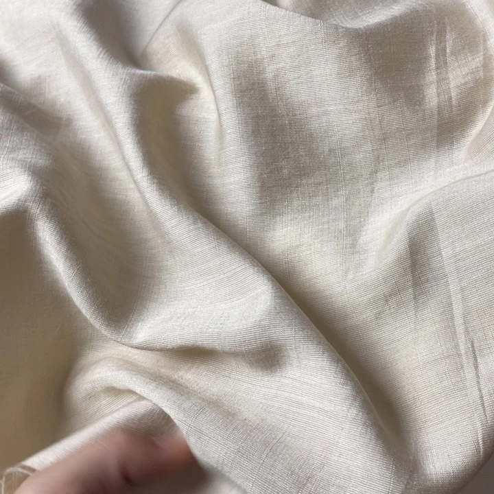 杏色棉麻2米。