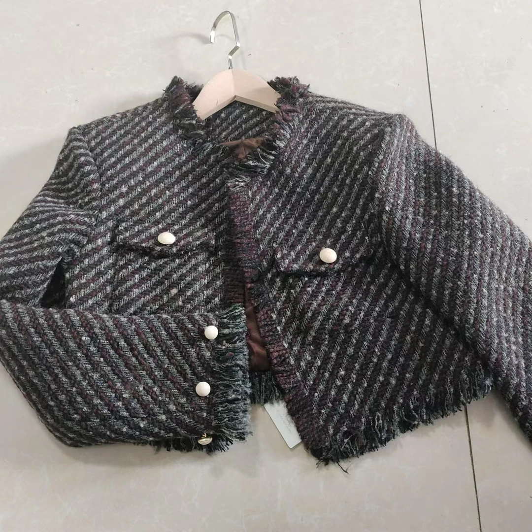 QM-119秋季新款时尚宽松外套