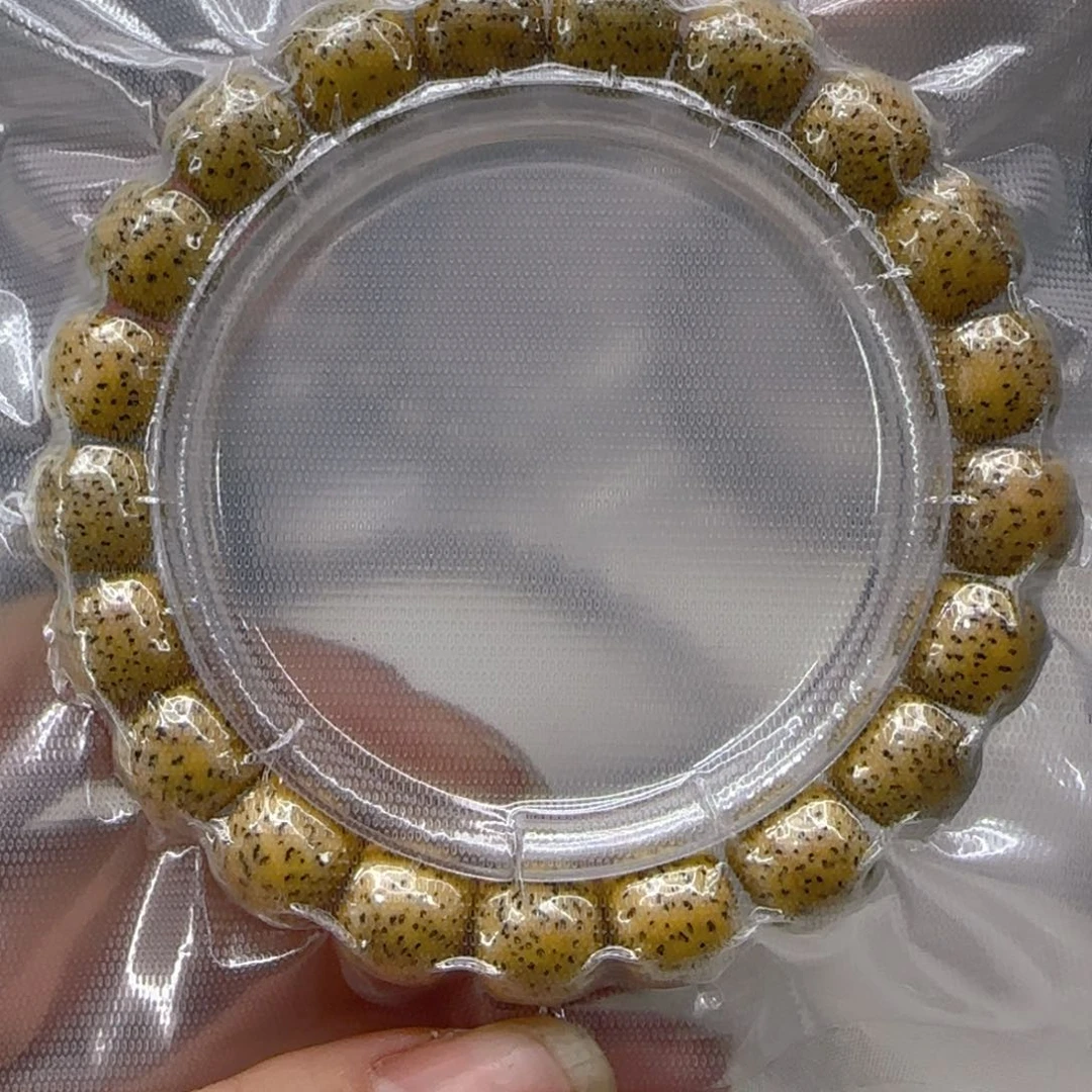 星月菩提手串55荣耀黄星月菩提1.1桶单圈