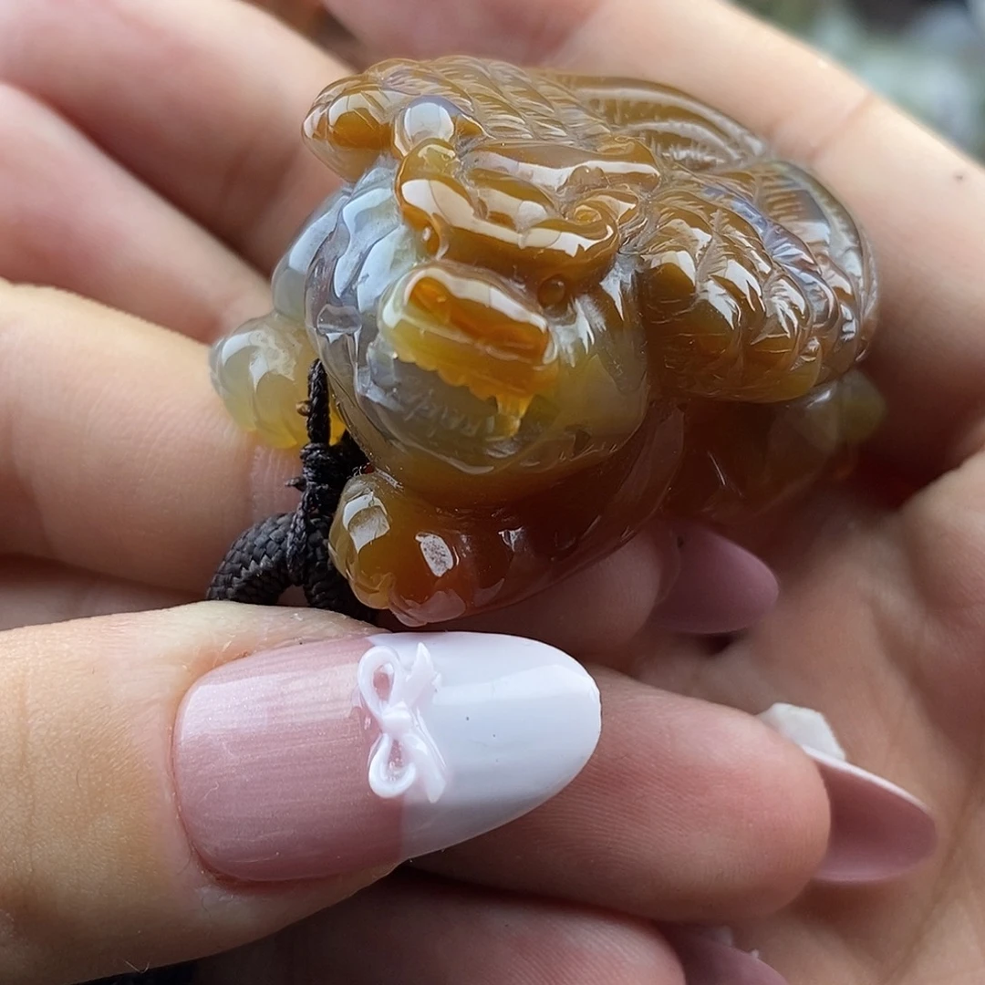 鱼***儿玛瑙未镶嵌手饰玛瑙