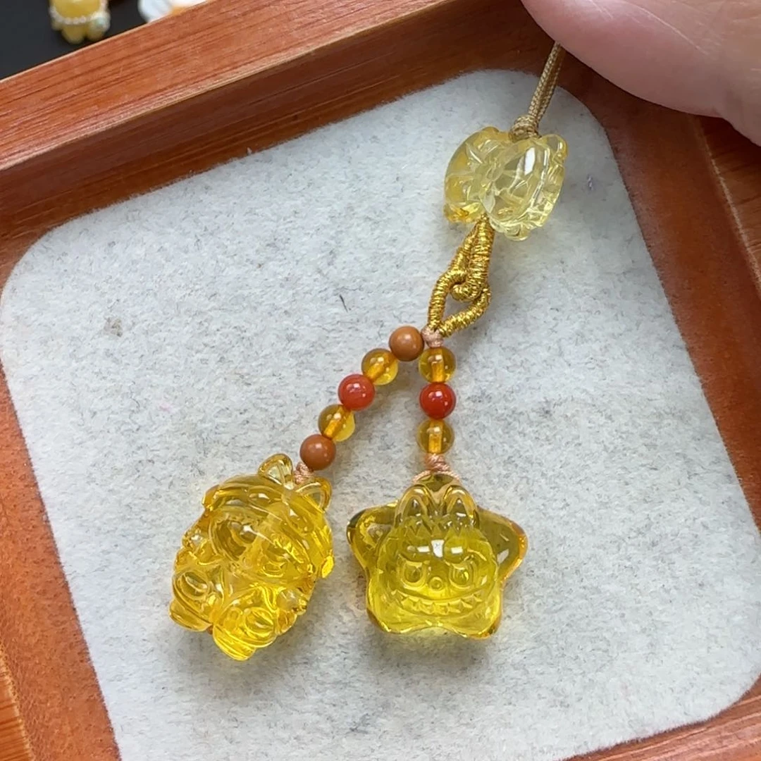 琥珀未镶嵌珠宝奇石定制
