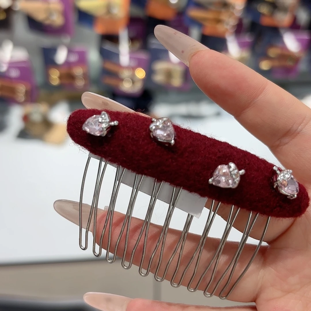 布艺铁合金发饰发夹