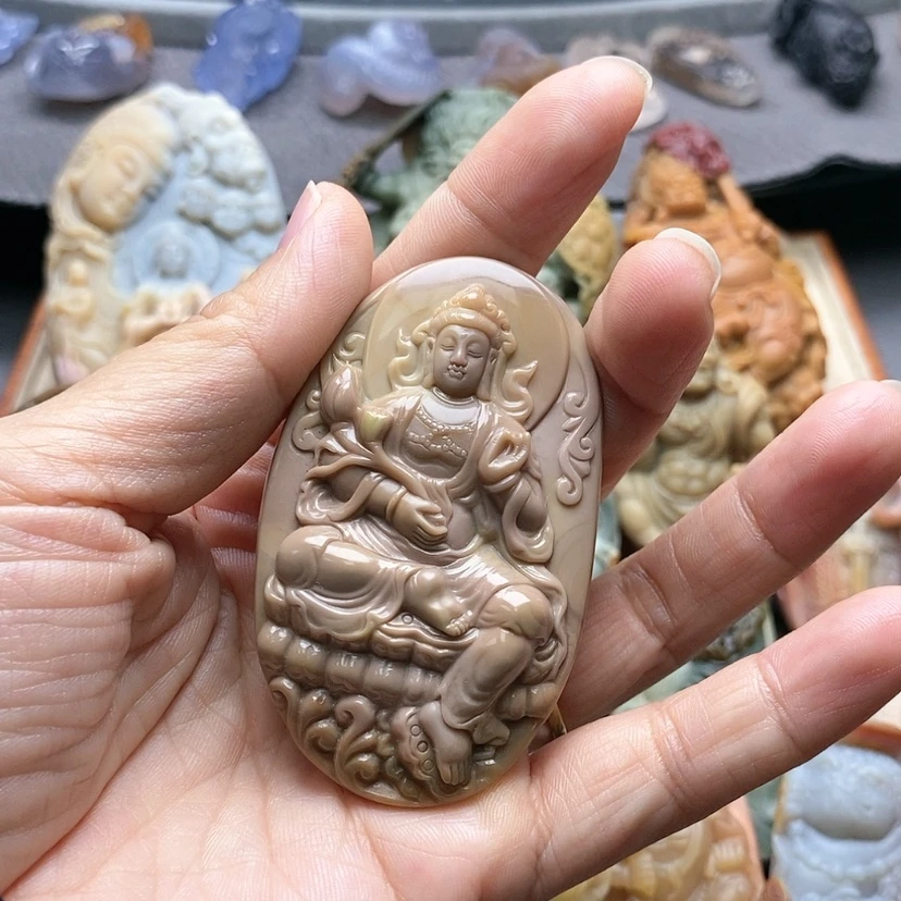 【闪购商品】未镶嵌吊坠定制石英质玉