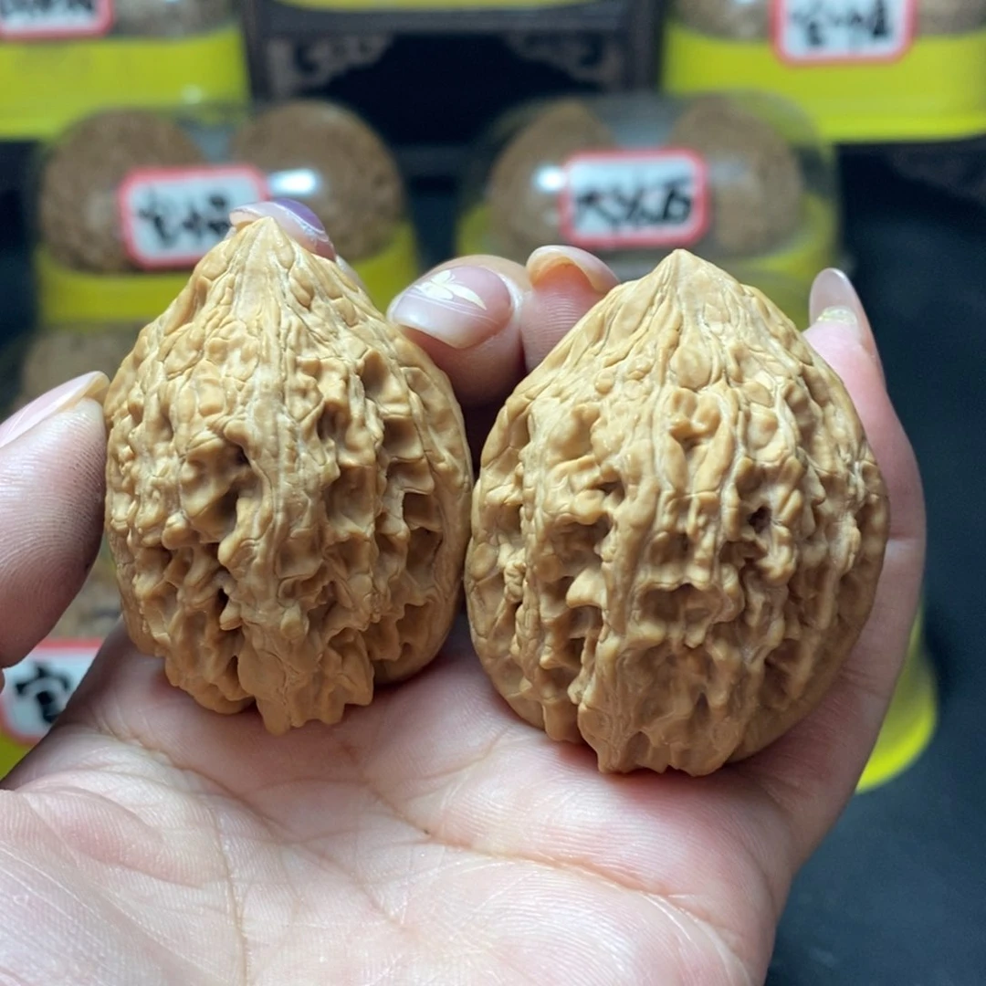 文玩核桃把件18号大沽石37尺全品