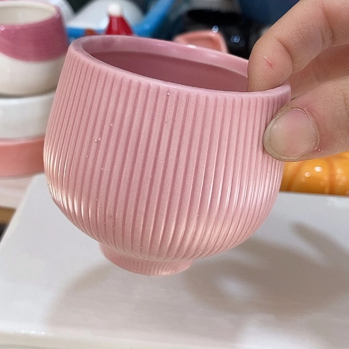 陶摆件陶盆有孔 瑕疵介意勿拍