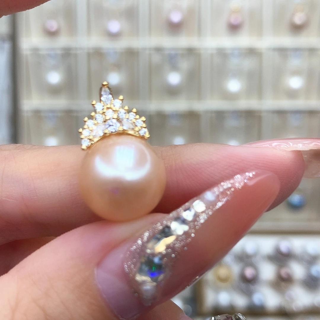 淡水珍珠合金吊坠(赠链)