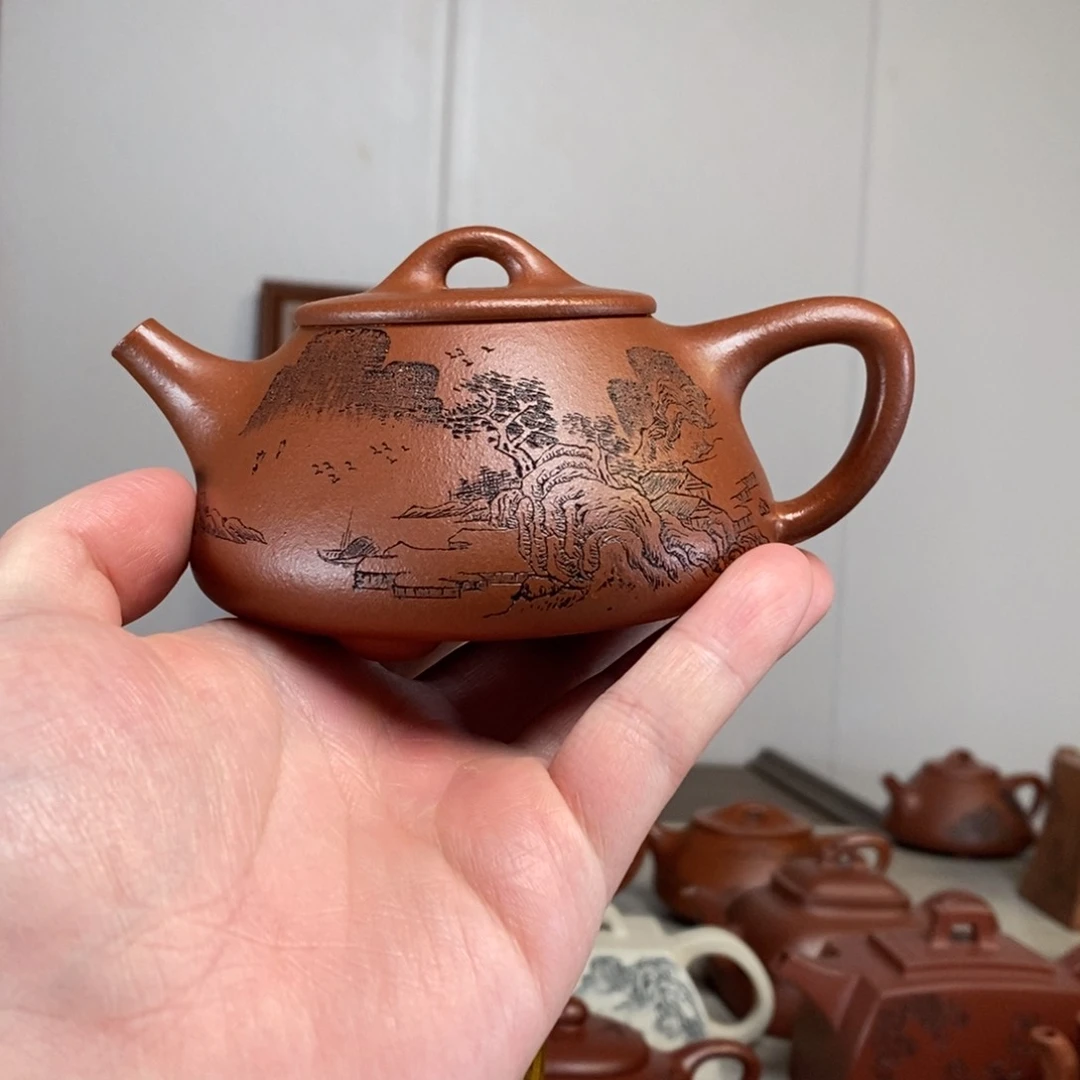 茶壶紫砂原矿泥料传统工艺制作