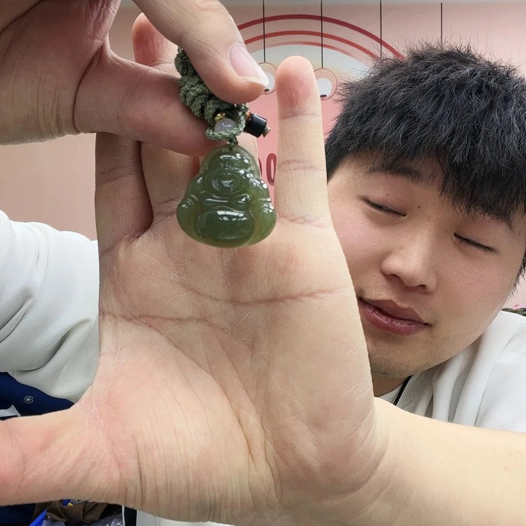 和田玉吊坠(不含链)未镶嵌