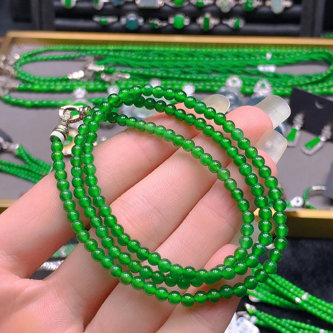 未镶嵌手链翡翠天然