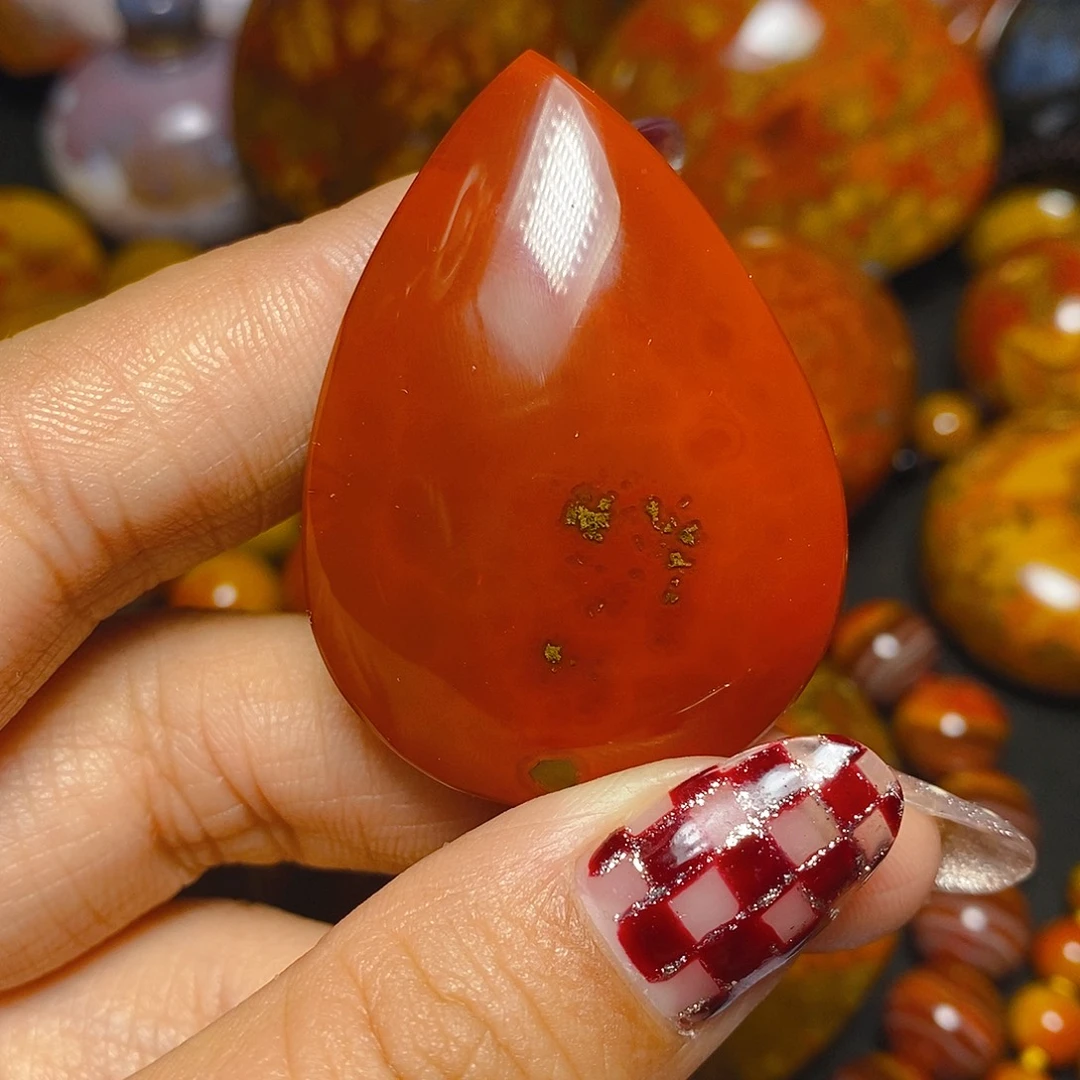 玛瑙/玉髓未镶嵌颈饰