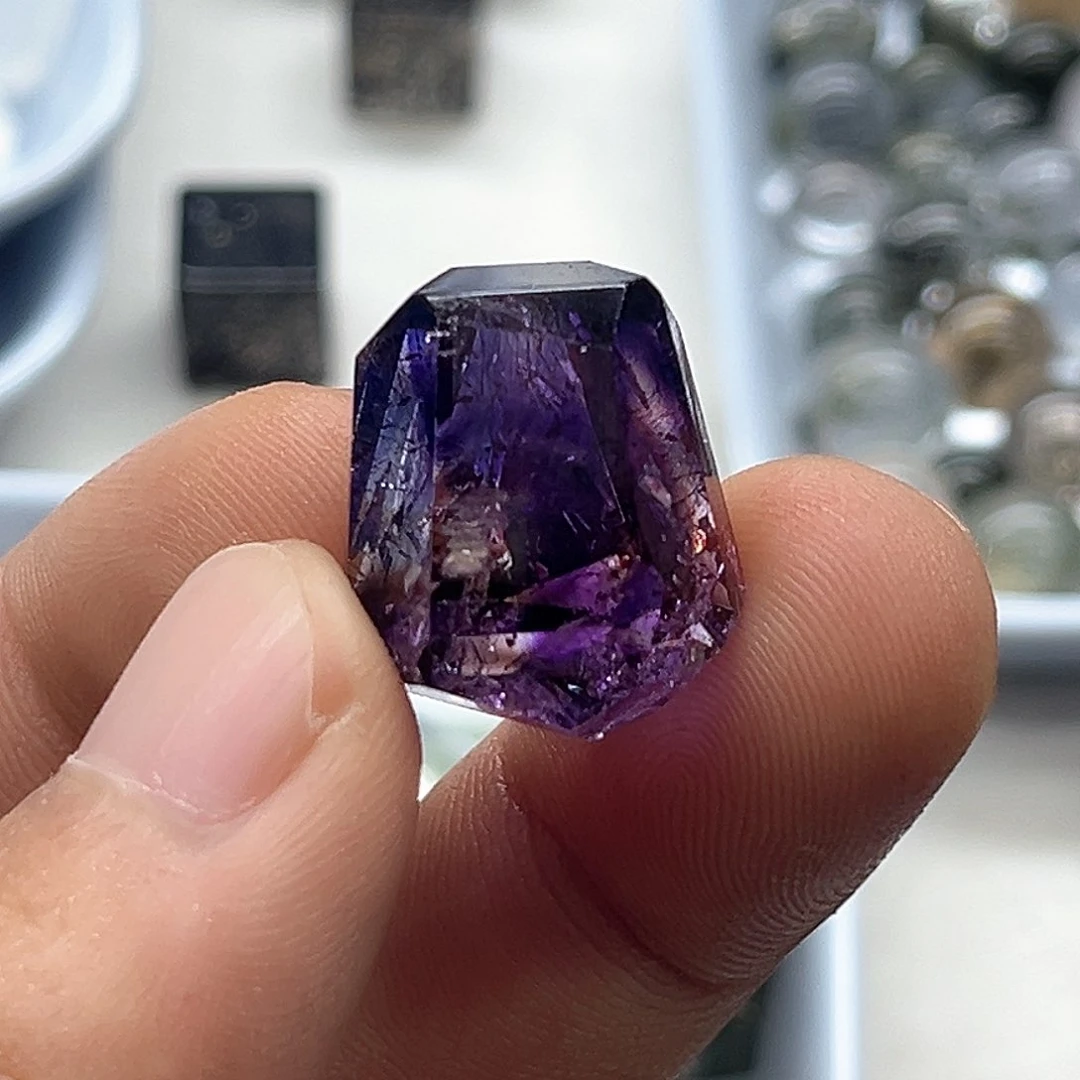 水晶无未镶嵌阿**狗水晶445