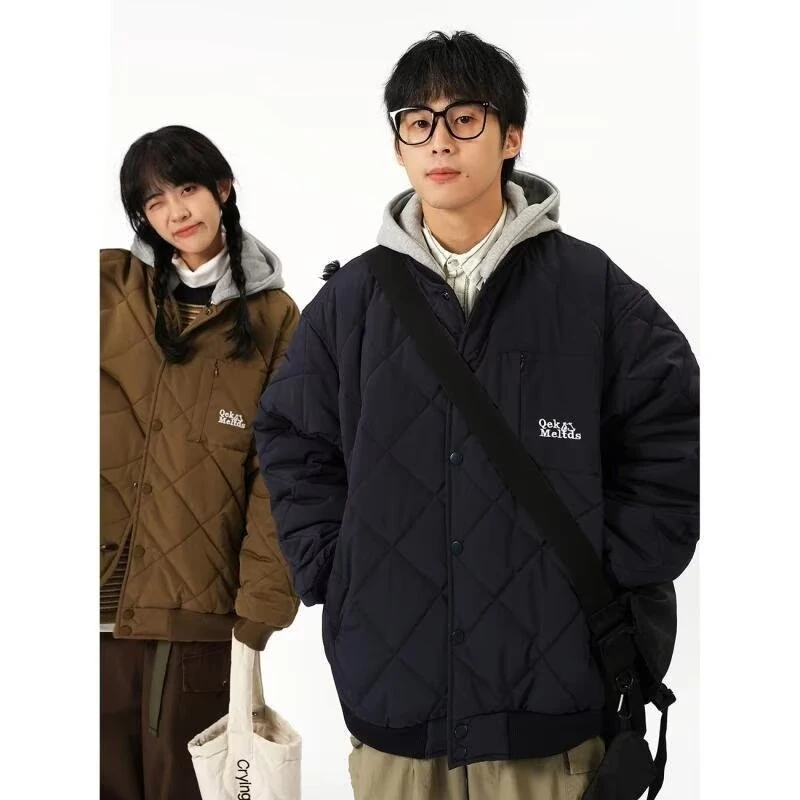 2024新款冬季棉服棉衣男生加厚保暖面包服运动休闲潮牌帅气外套