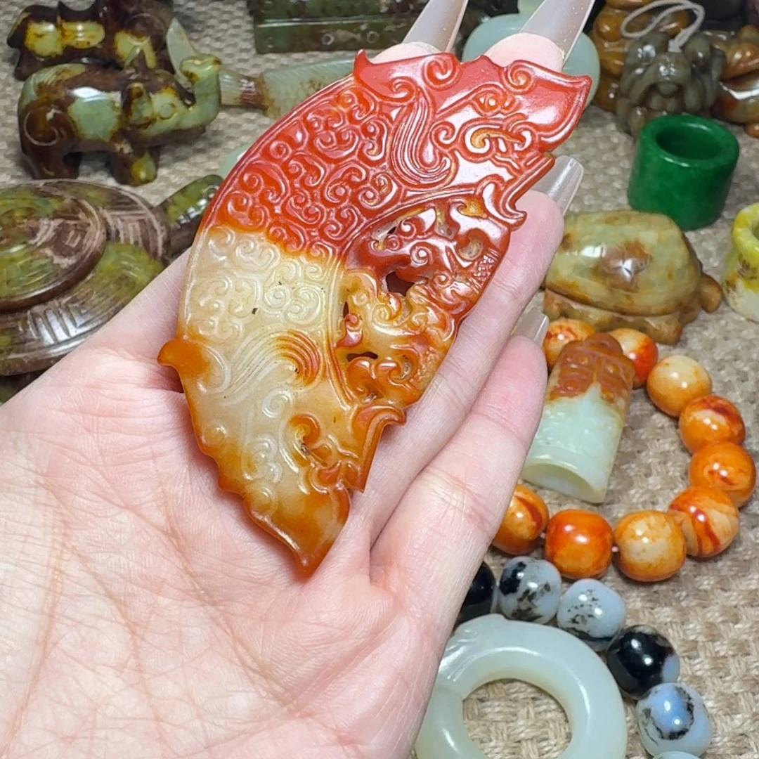 白玉菩提吊坠挂件