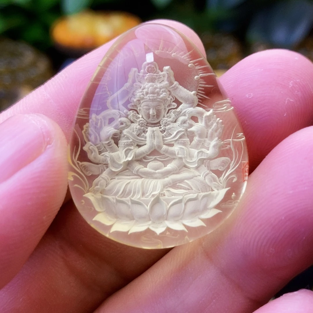 【闪购商品】金珀吊坠(不含链)未镶嵌