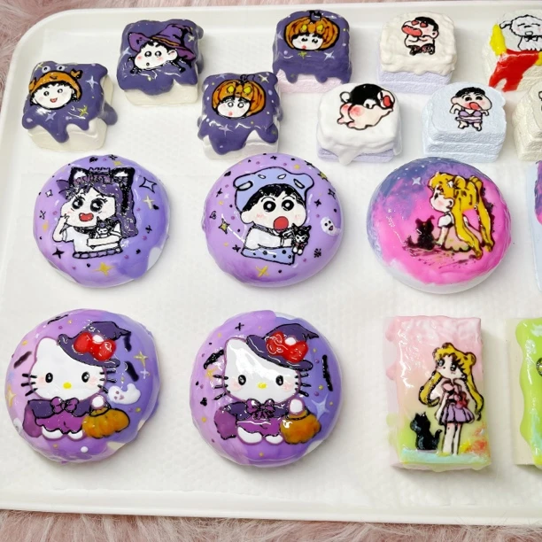 【手绘捏捏麦序】食品硅胶手绘捏捏