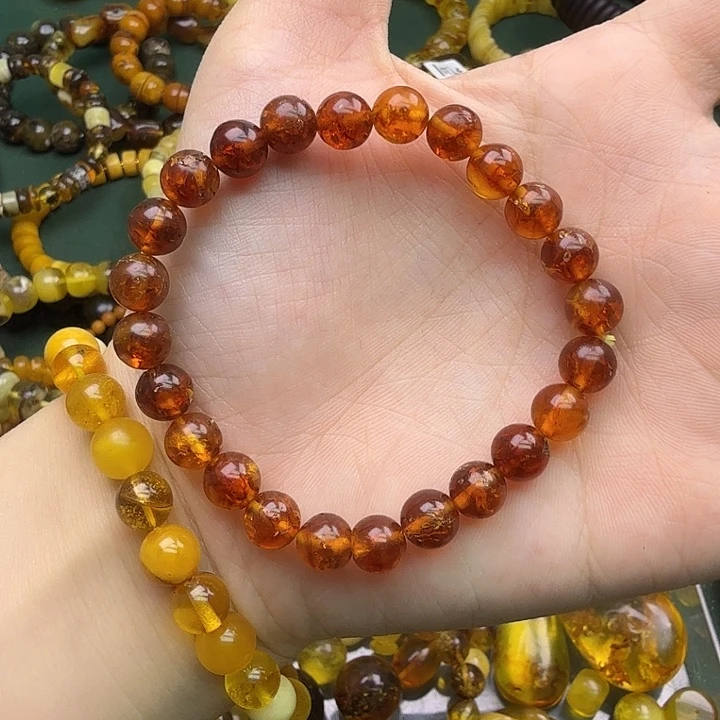 琥珀未镶嵌珠宝奇石