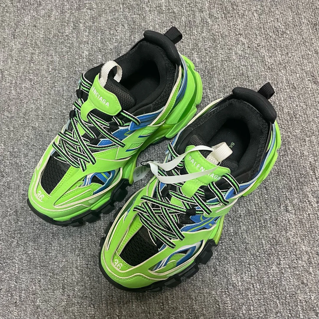 95新 Balenciaga/巴黎世家 Track 1.0 低帮老爹鞋  36码/6034