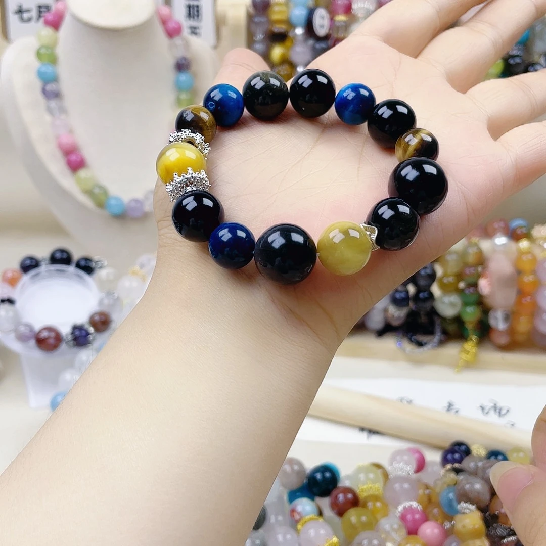 水晶手链银S925镶嵌