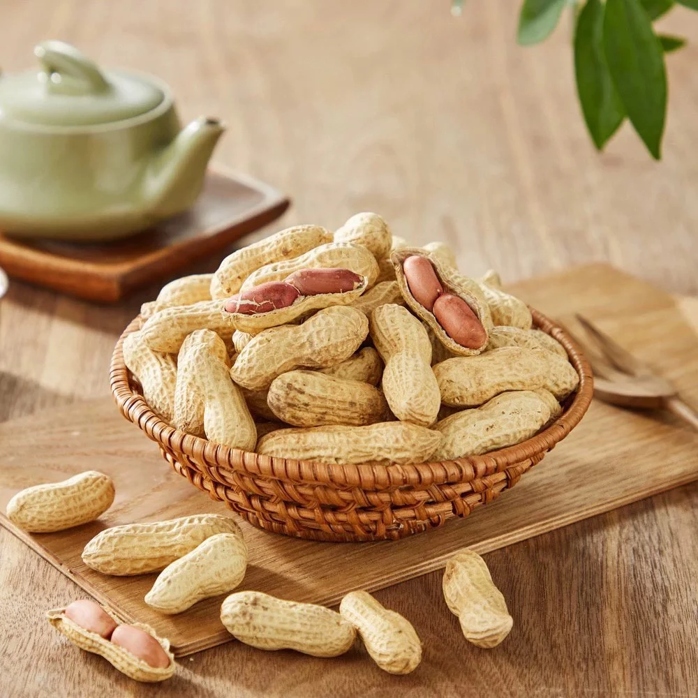 阿津同学 胶东原味烤花生500g*2袋 手捡当年新花生