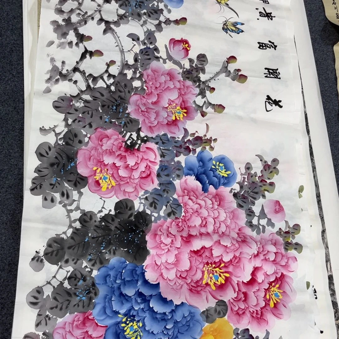 国画老师手绘作品