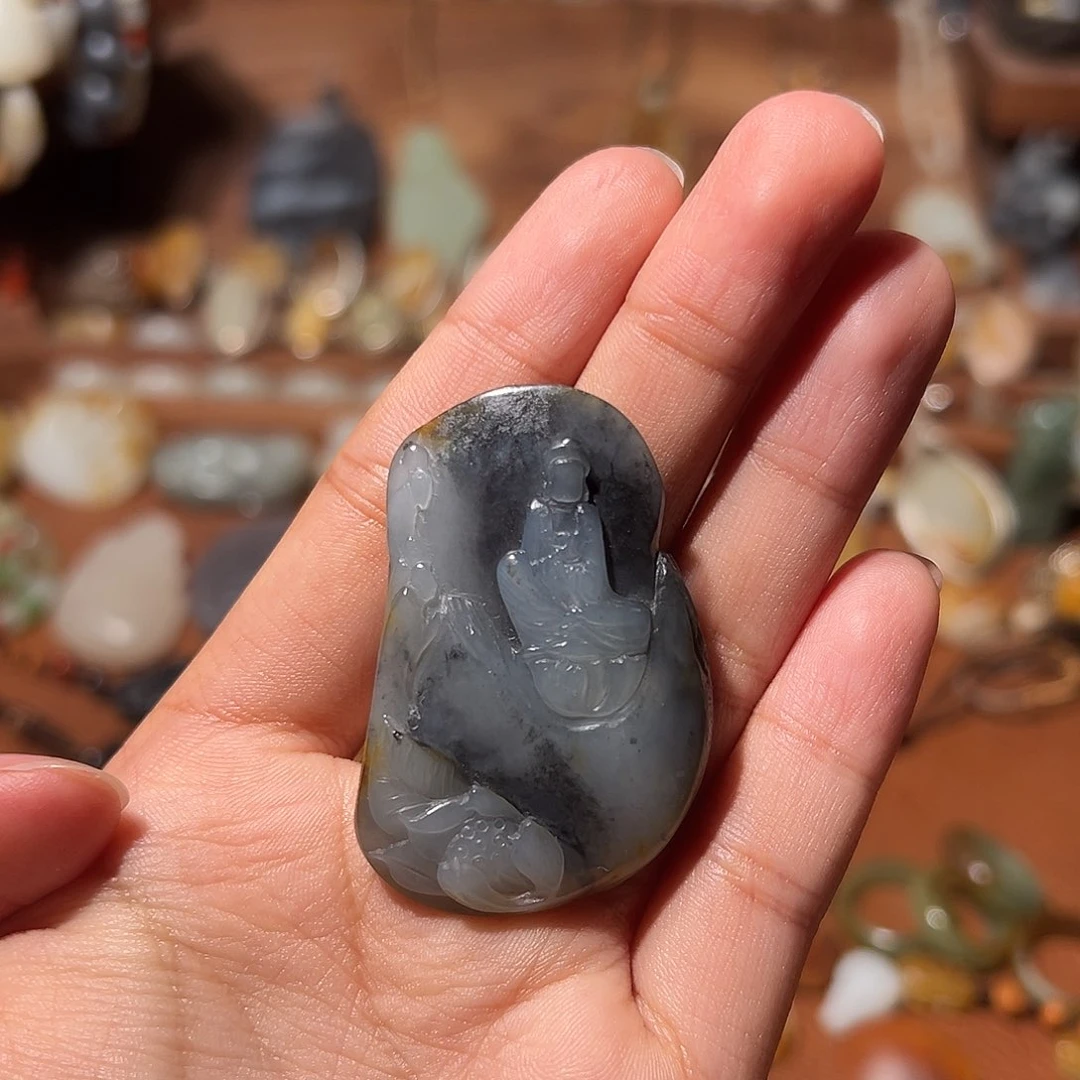 和田玉颈饰未镶嵌鸿*