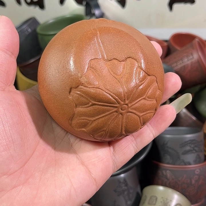 茶杯紫砂全手工紫砂主人杯