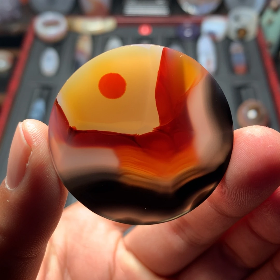 玛瑙/玉髓未镶嵌颈饰