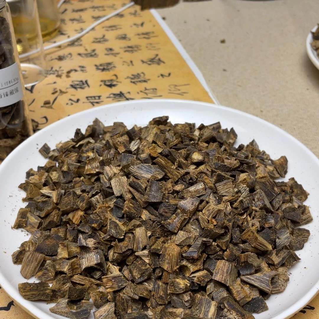 香料陆河沉香高油米粒100克