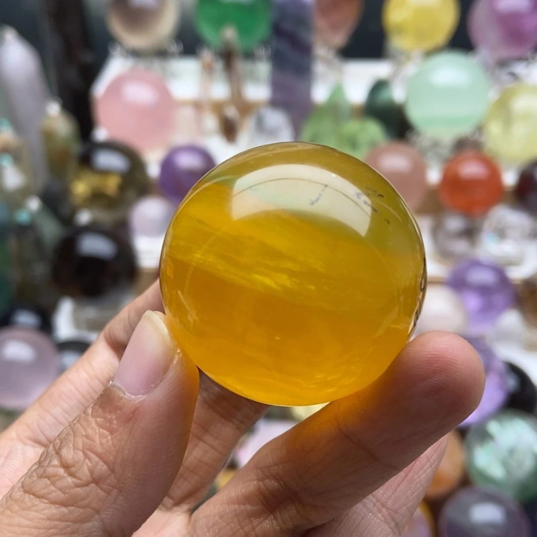 萤石摆件未镶嵌火****r萤石