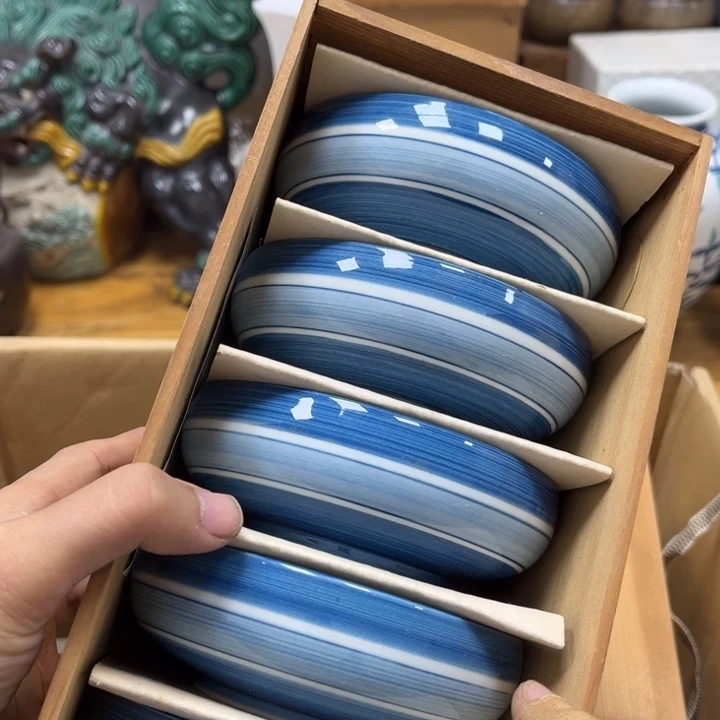 瓷片摆件工艺品瓷器摆件777