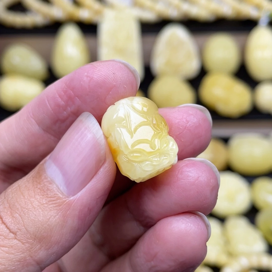 琥珀未镶嵌裸石琥珀蜜蜡