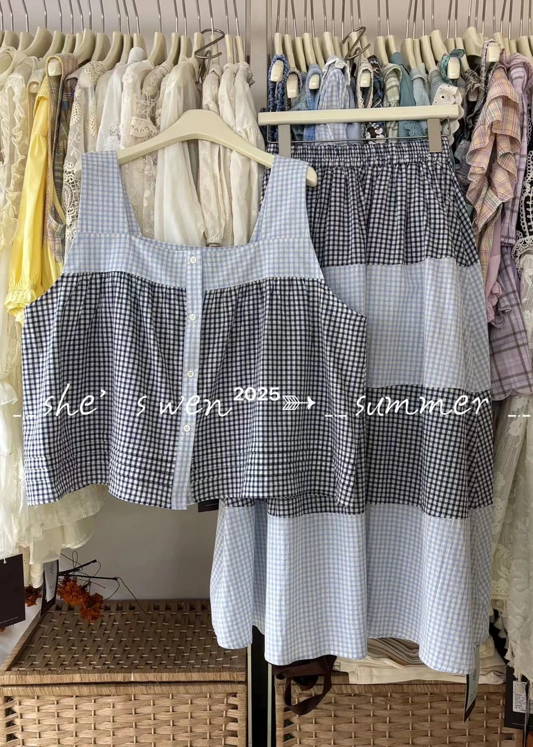 ZXW（6288）日系格格背心 KC