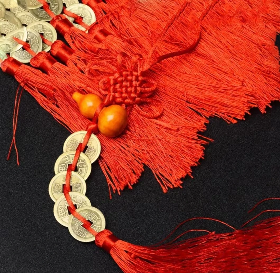 五帝钱挂件车载五帝钱汽车挂件