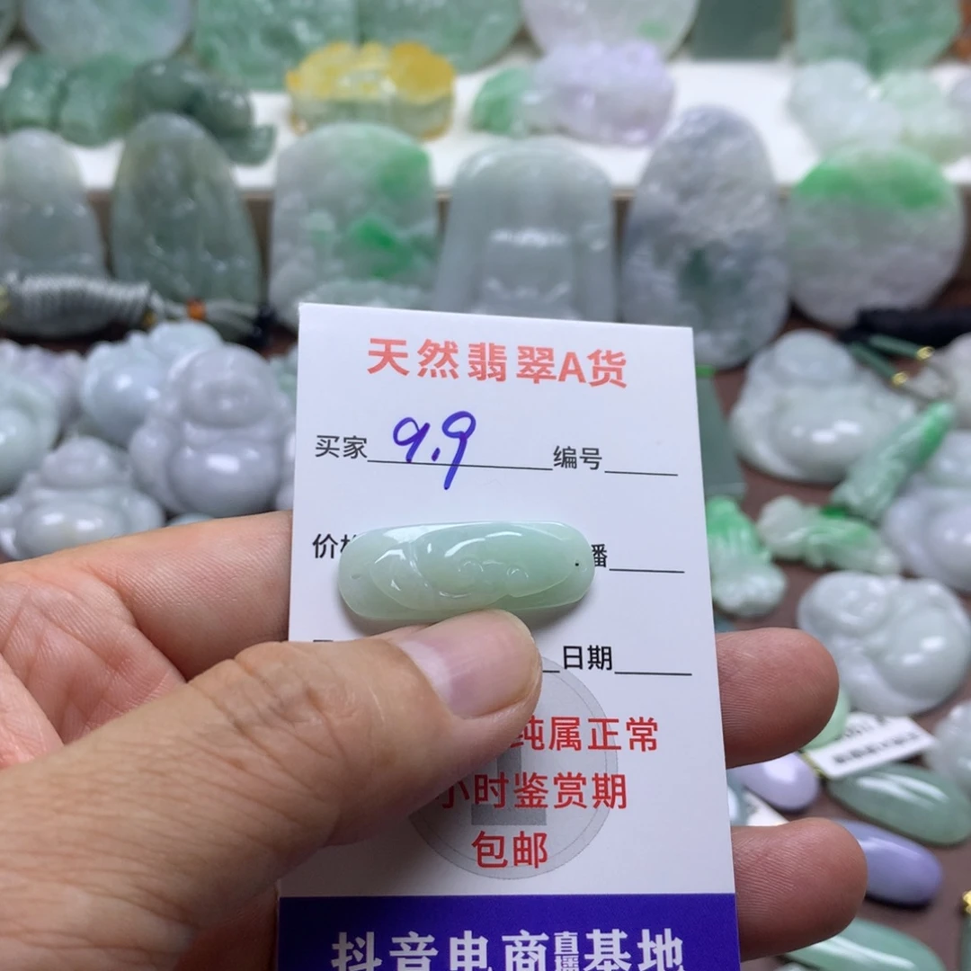 颈饰未镶嵌翡翠缅甸A货翡翠
