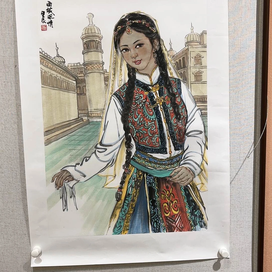 国画亲笔手绘原创