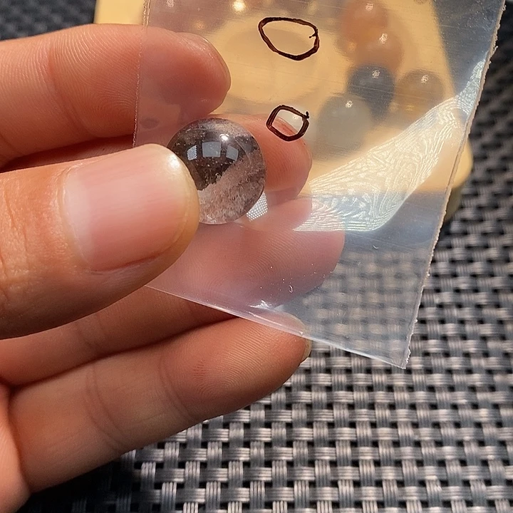 豆***妈未镶嵌手链发晶天然水晶：水晶