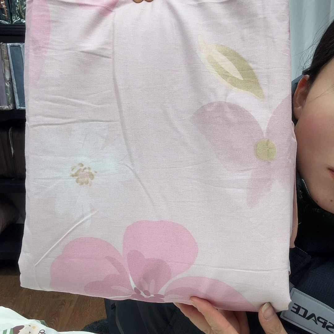 柞蚕丝貂毛羽绒标准全棉四件套软包