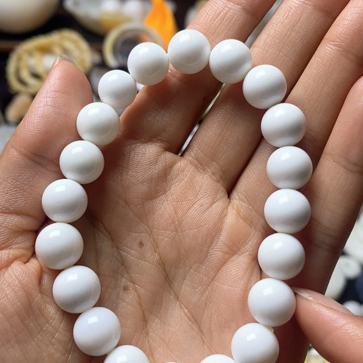 手串/手链贝壳直播间1.0白色单圈