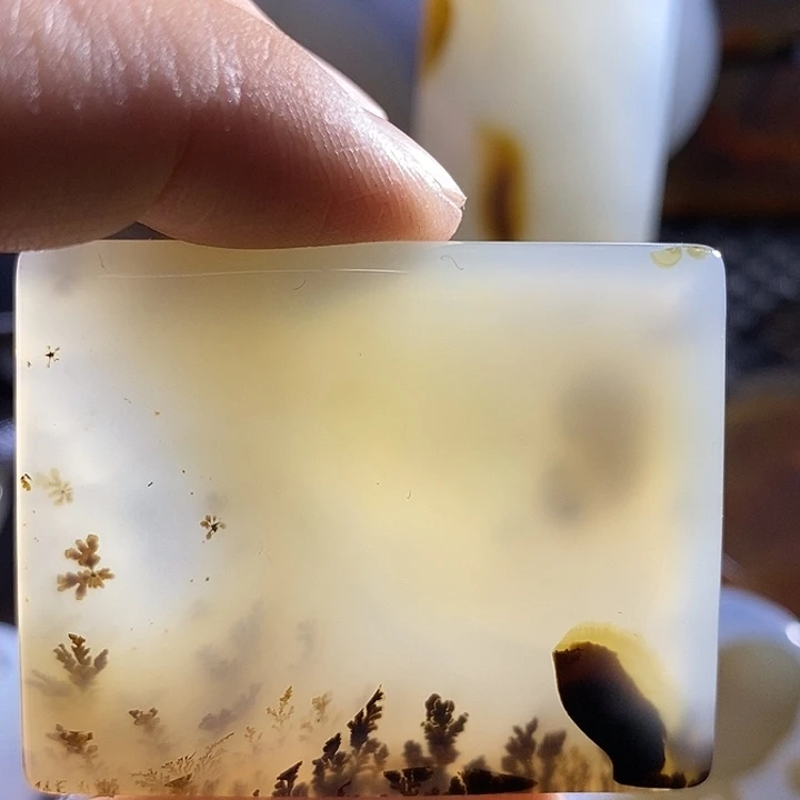 未镶嵌颈饰玛瑙/玉髓木**0