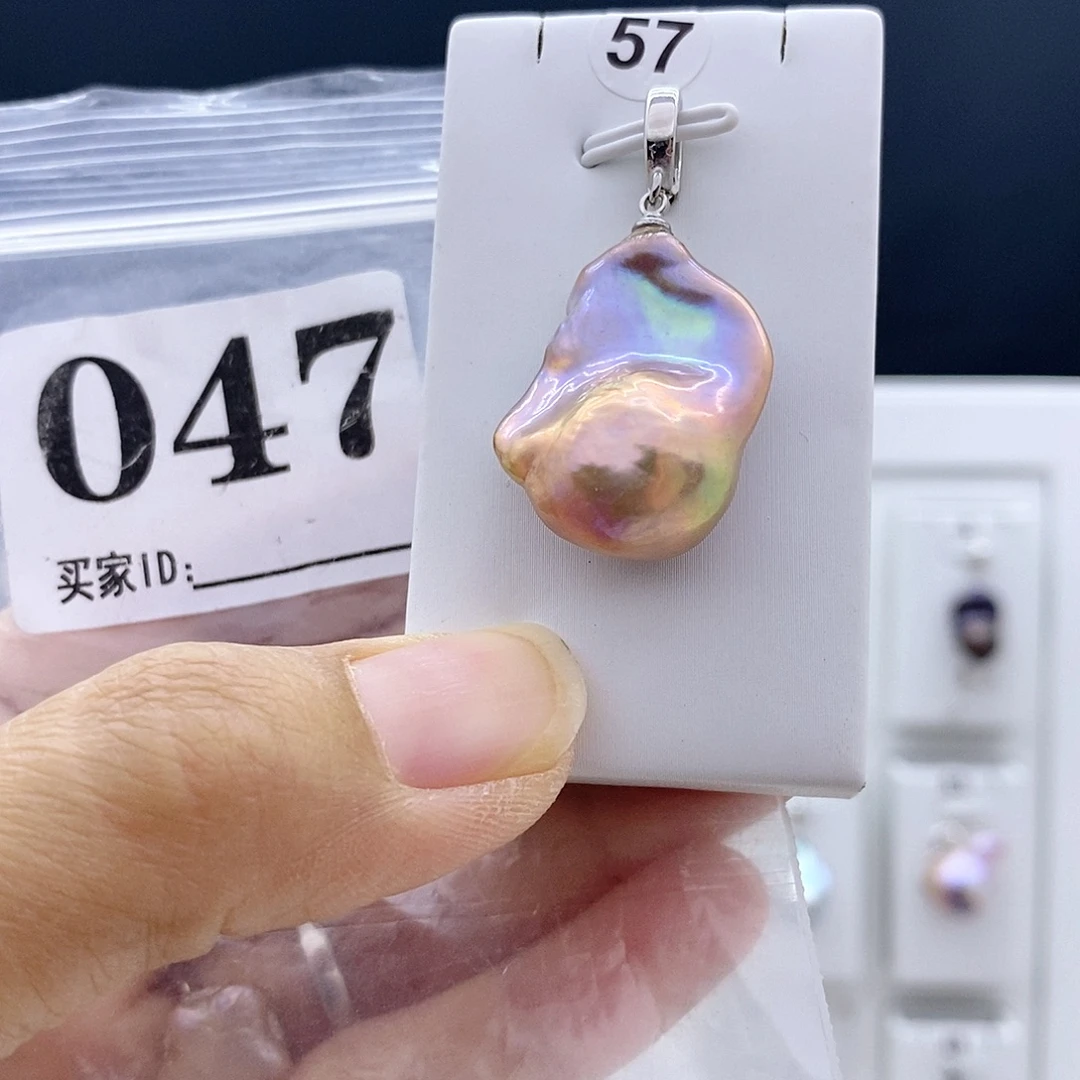 淡水珍珠颈饰钛钢