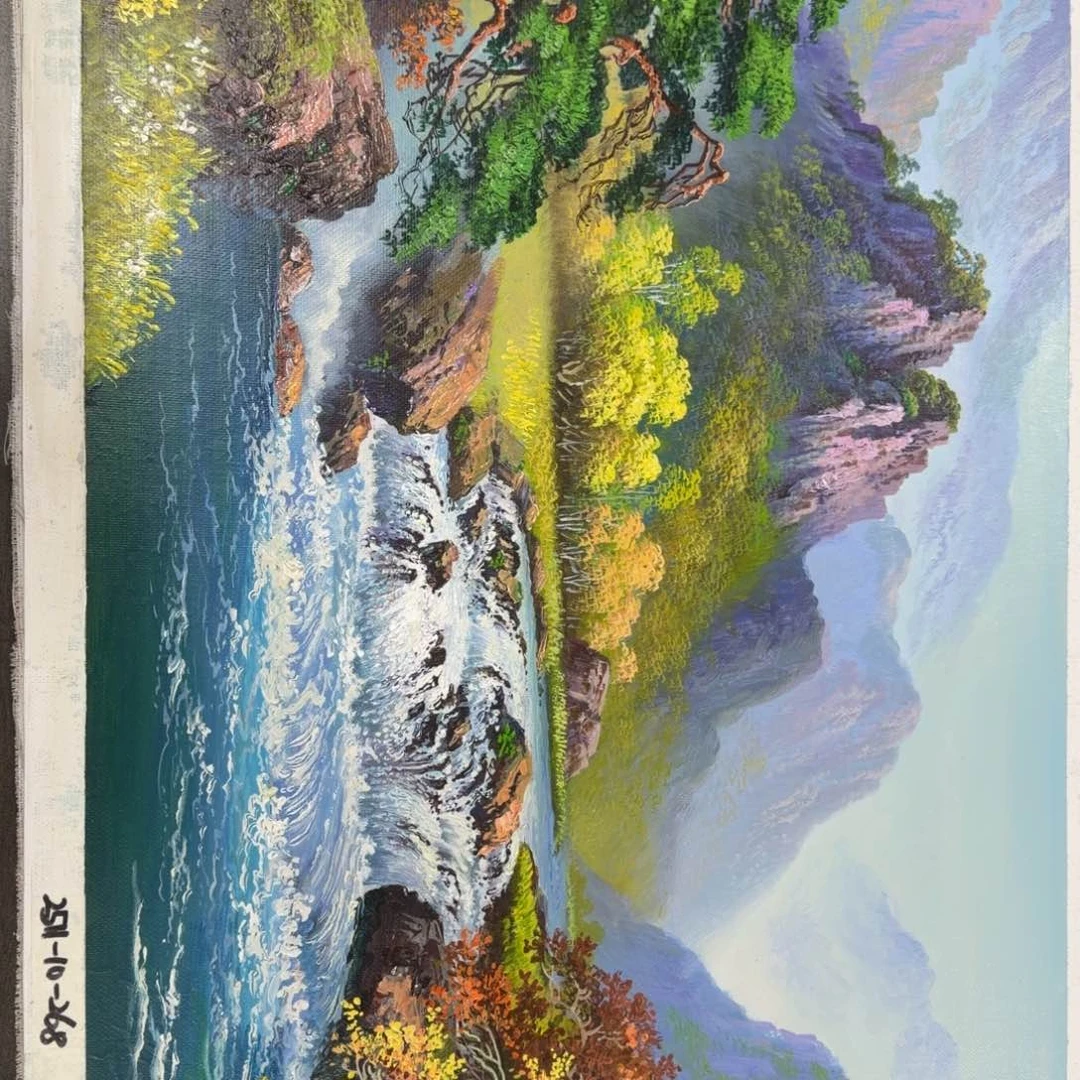 油画在哪呢我想问一下