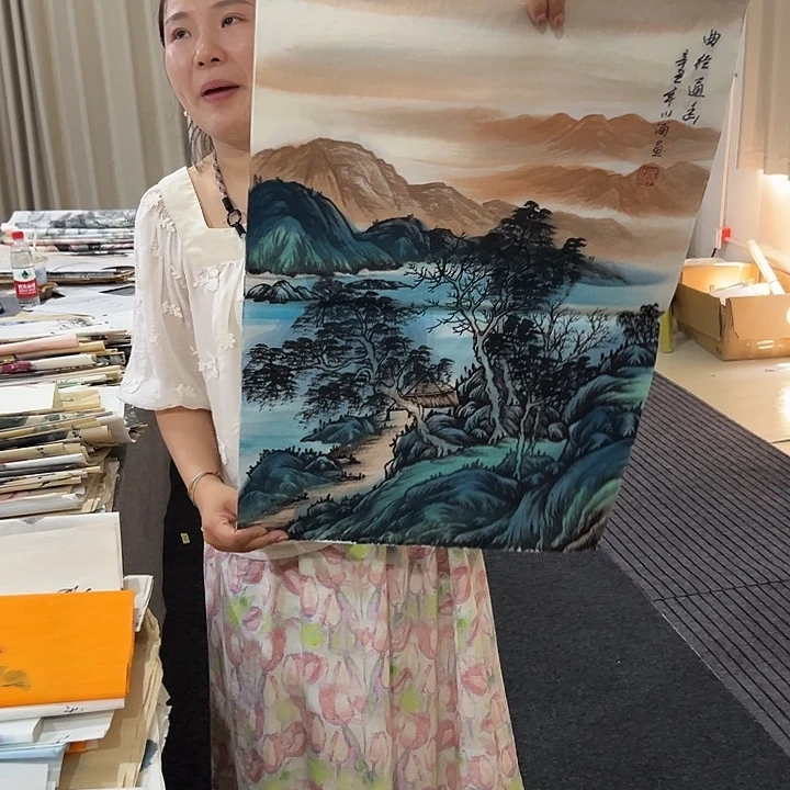 尚谷里商贸 画心一张