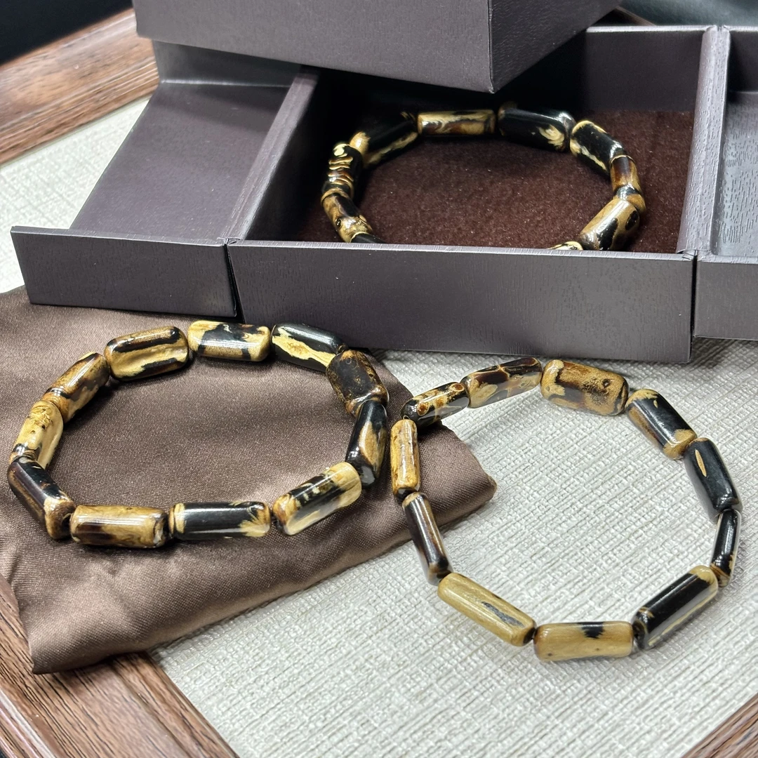 老四精选 柳的桶珠手串2 多样性发其一