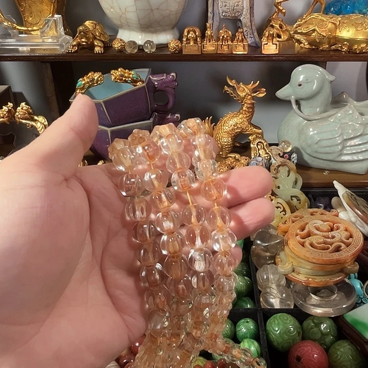 小***肉玛瑙/玉髓未镶嵌颈饰