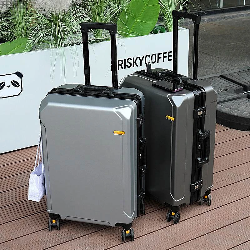 坐皮箱耐用拉杆男女学生人袋鼠密码大容量行李箱旅行箱结实可新款